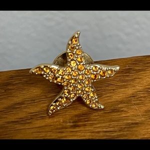 Swarovski Starfish Pin / Brooch